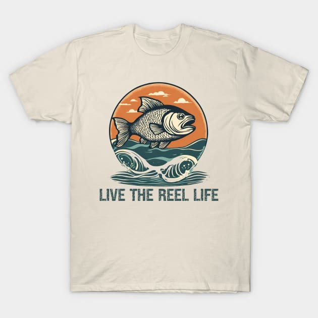 Live The Reel Life T-Shirt by Buckeyes0818